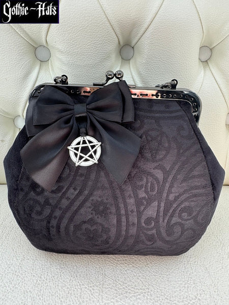 Black Damask Bag S