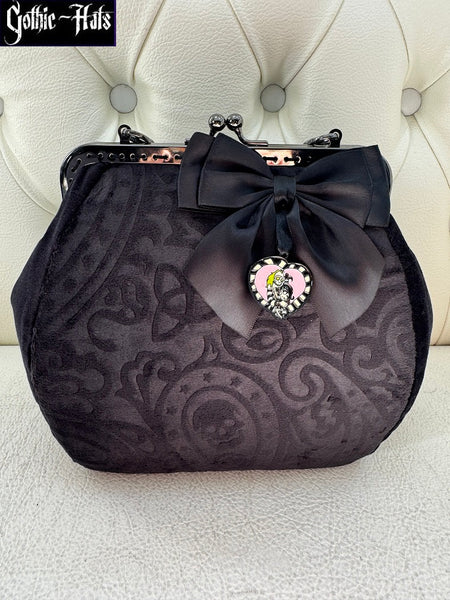 Black Damask Bag S*