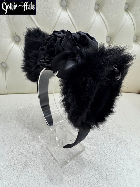 Black Cat Headdress